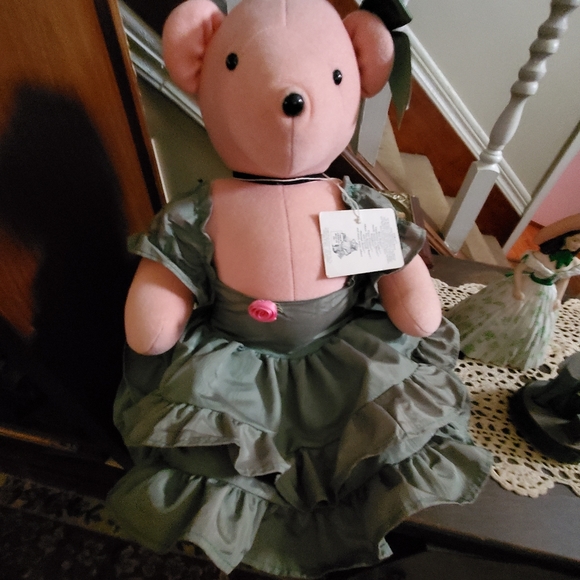 GONE WITH THE WIND SCARLETT O'BEARA TEDDY BEAR - Picture 6 of 7